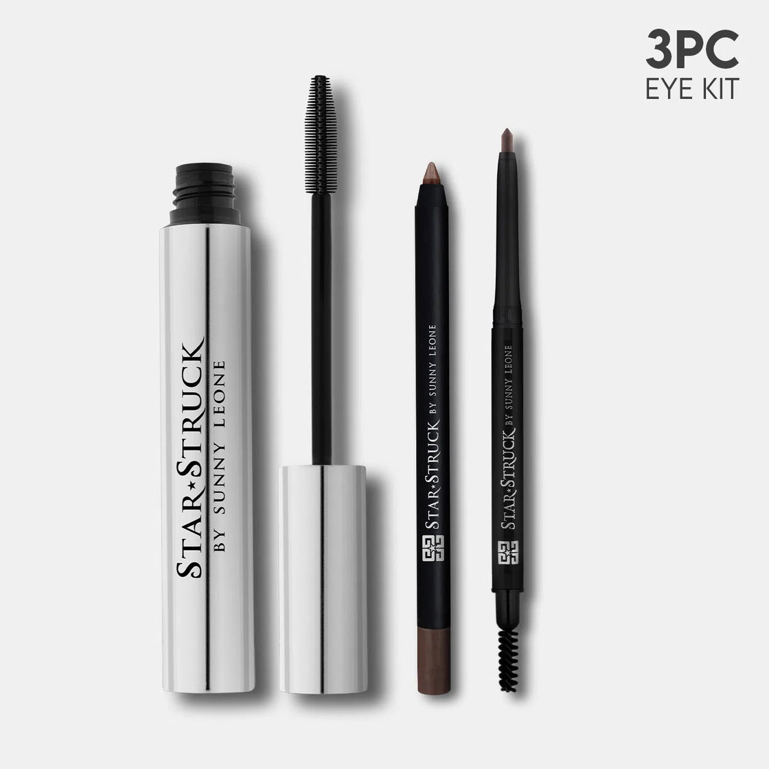 Brown - Stellar Eyes 3PC Kit-cruelty free cosmetics-Sunny Leone