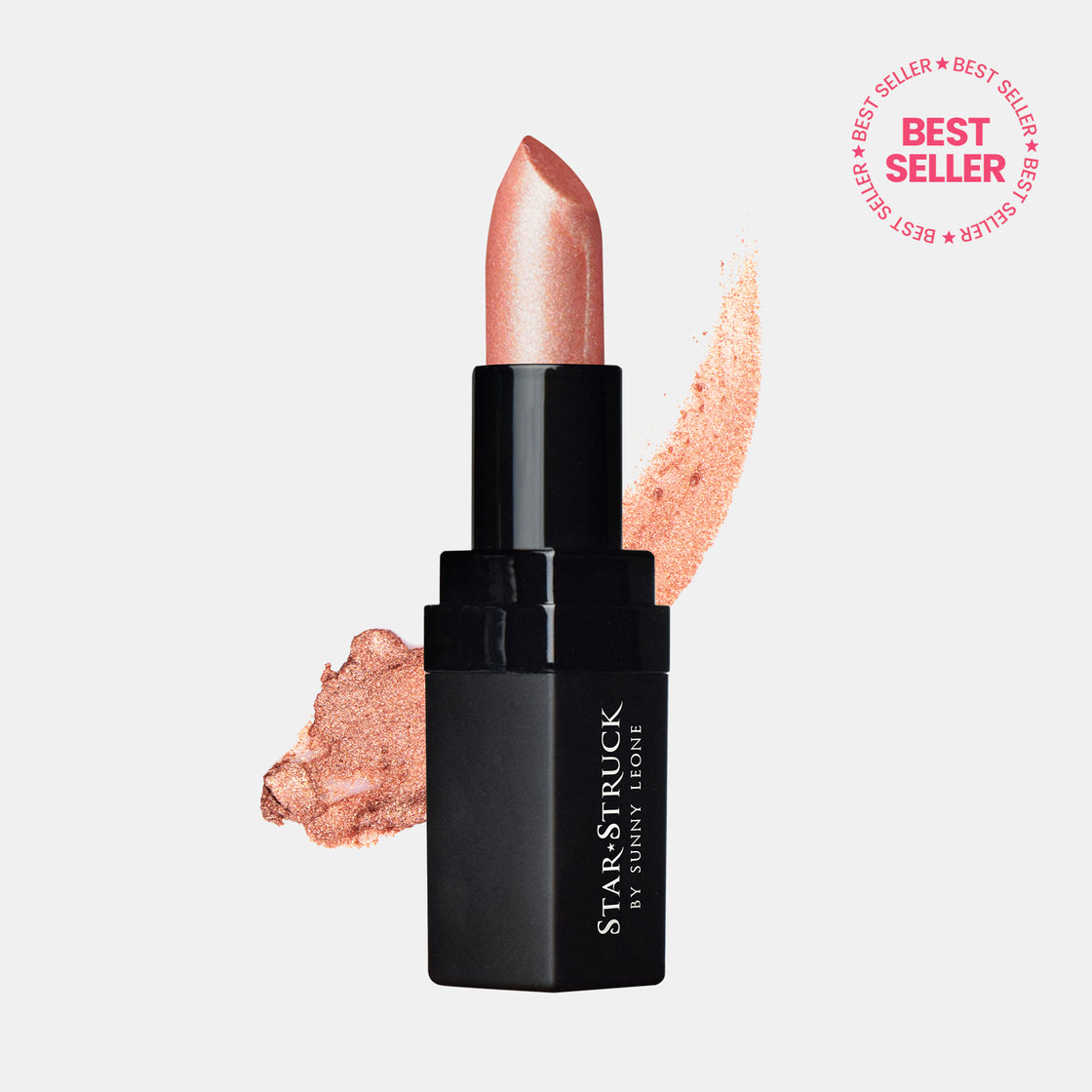 Champagne Sparkle - Shimmer Lipstick - Nude, Metallic Lipsticks | 4.2gms