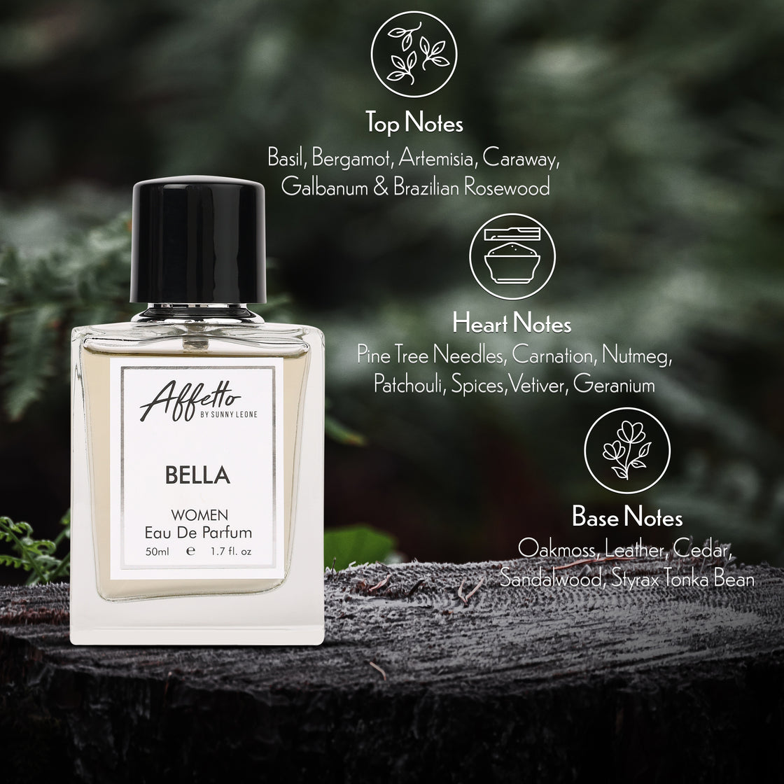 Bella - For Her (50ml)-Perfume-cruelty free cosmetics-Sunny Leone