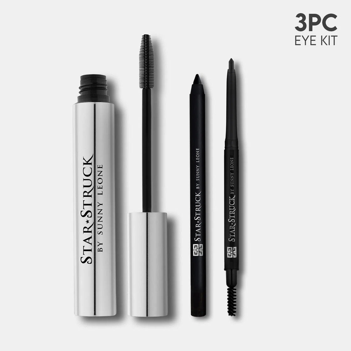 Black - Stellar Eyes 3PC Kit-cruelty free cosmetics-Sunny Leone