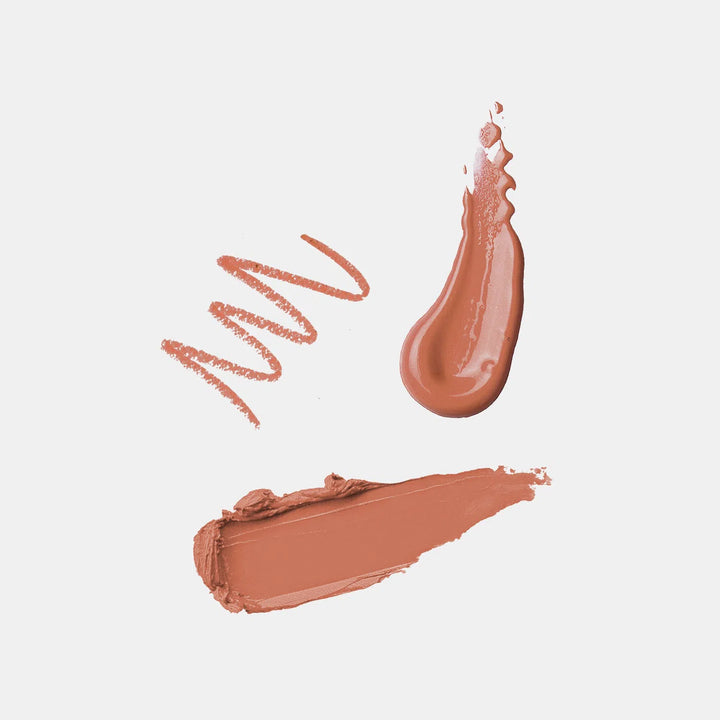 Caramello - 3PC Lip Kit-cruelty free cosmetics-Sunny Leone