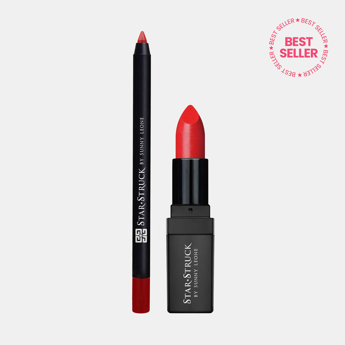 Cherry Bomb - 2Pcs Lip Kit, Lipstick & Lipliner Kit - Red