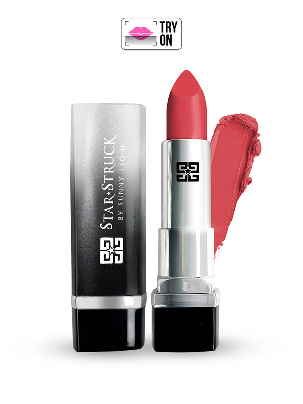 Coralicious - Luxe Matte Lipstick, Coral Pink | 4.2gms
