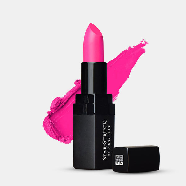 Foxy Fuchsia - Luxe Matte Lipstick, Bright Pink | 4.2gms