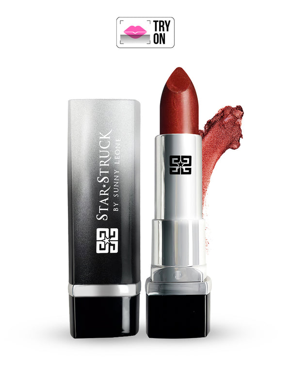 Midnight Twinkle - Shimmer Lipstick - Maroon, Metallic Lipsticks | 4.2gms
