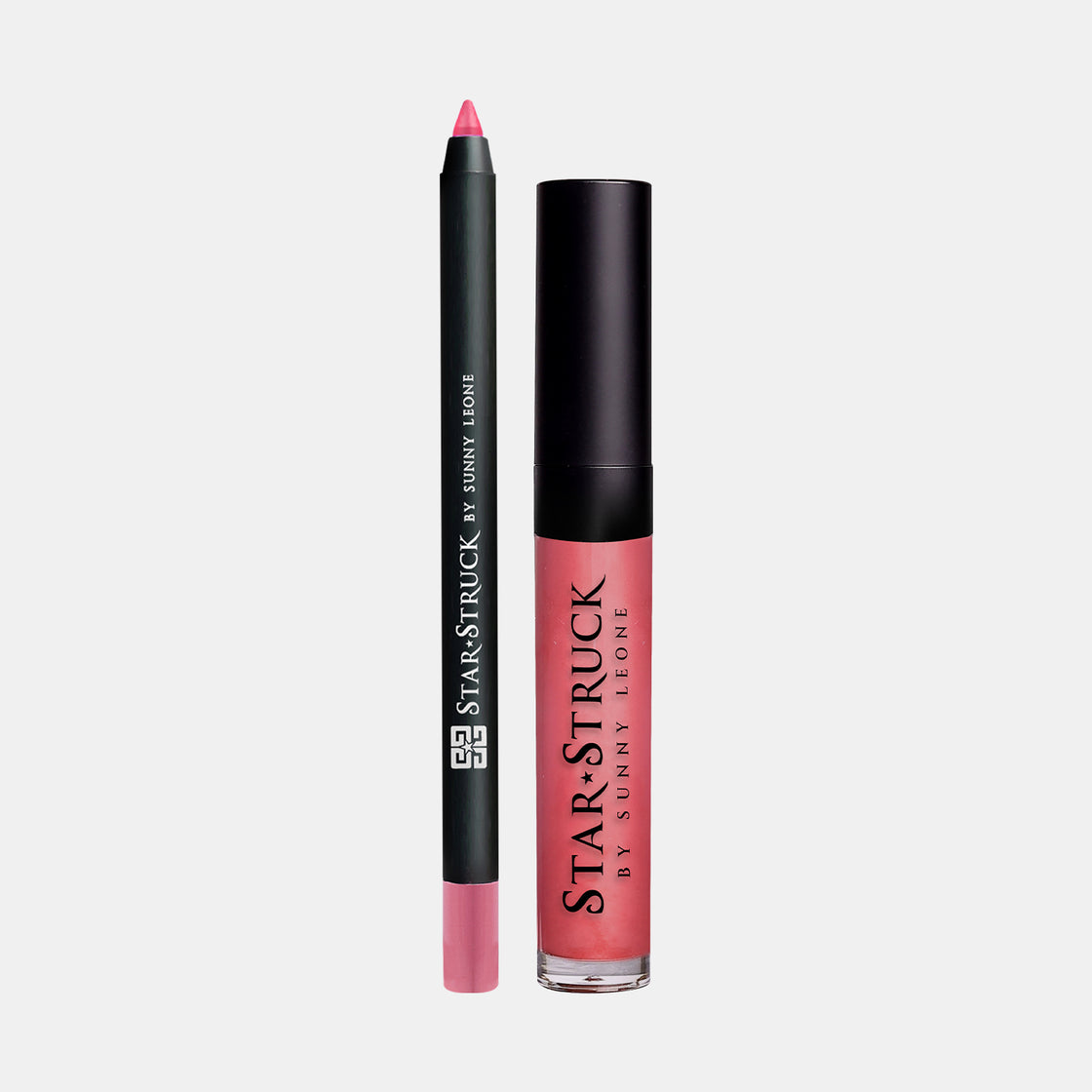 Pink Peony - 2PC Lip Kit-2pc Lipkit-cruelty free cosmetics-Sunny Leone