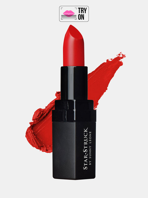 Red Carpet - Luxe Matte Lipstick, Bright Red | 4.2gms