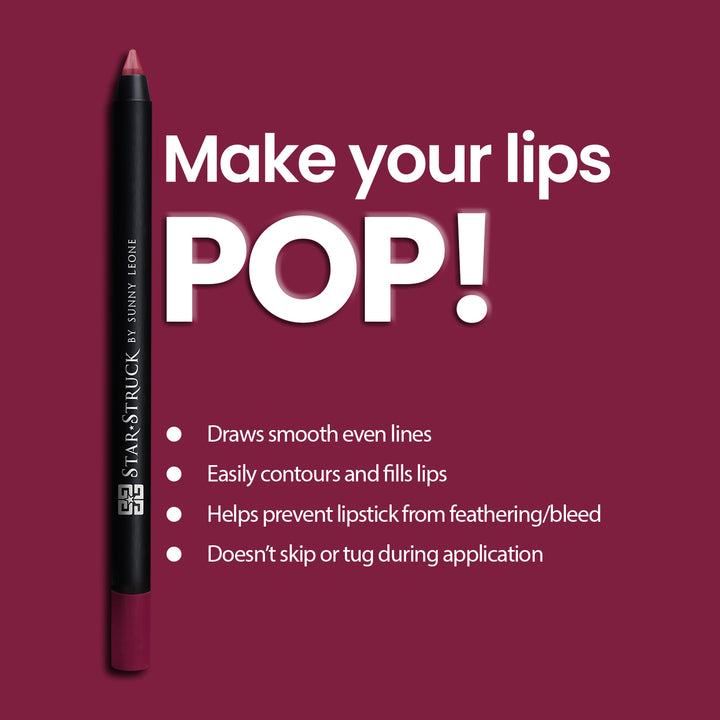 Rooberry - Long Wear Lip Liner-Lip Liner-cruelty free cosmetics-Sunny Leone