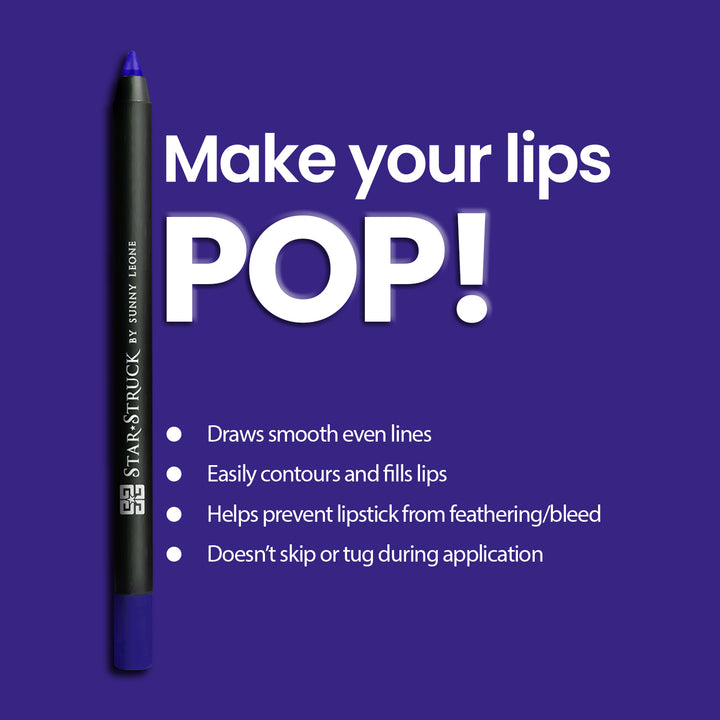 Sapphire - Long Wear Lip Liner-Lip Liner-cruelty free cosmetics-Sunny Leone