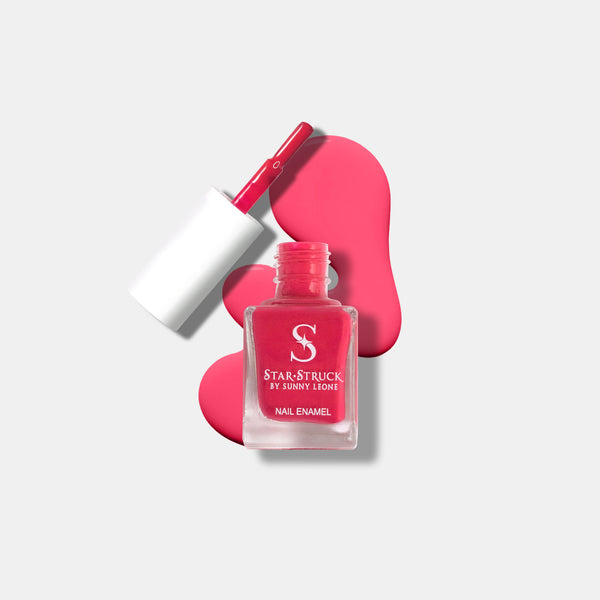 Kiss Me Pink - Glossy Nail Polish | Mirror-Like Shine & Longwear Color | Quick Dry Formula