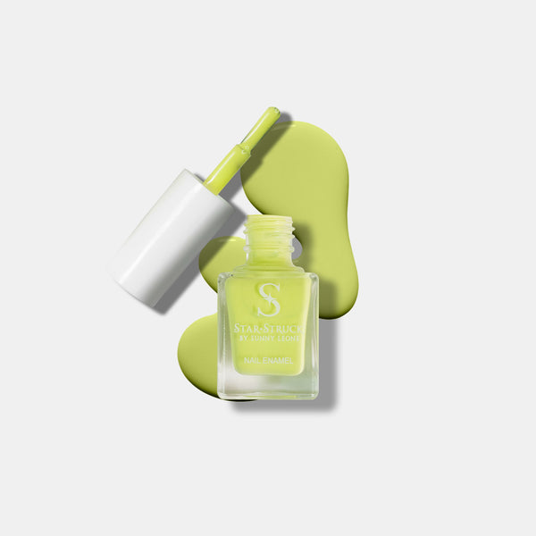Lime Green - Glossy Nail Polish | Mirror-Like Shine & Longwear Color | Quick Dry Formula