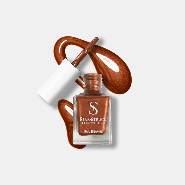 Bronze Beauty - Metallic Nail Polish | High-Impact Shine, Chip-Resistant & Quick Dry