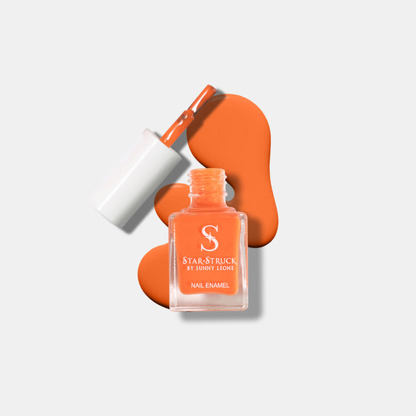 Tangerine - Glossy Nail Polish | Mirror-Like Shine & Longwear Color | Quick Dry Formula
