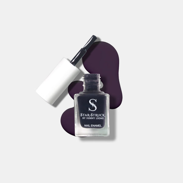 Midnight Blue - Glossy Nail Polish | Mirror-Like Shine & Longwear Color | Quick Dry Formula
