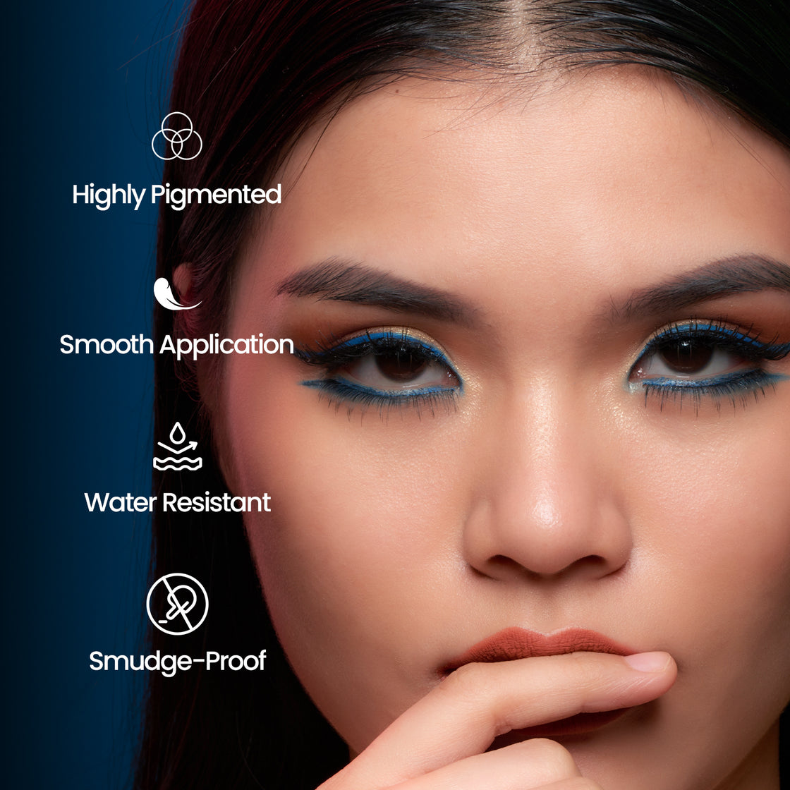 Arctic Blue - Colored Eyeliner Pencil-Eyeliner-cruelty free cosmetics-Sunny Leone