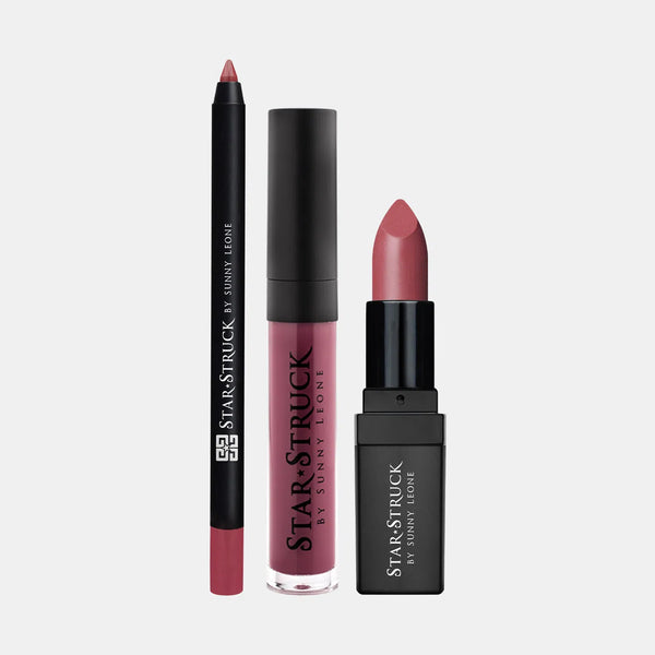 Sugar Plum - 3PC Lip Kit-cruelty free cosmetics-Sunny Leone
