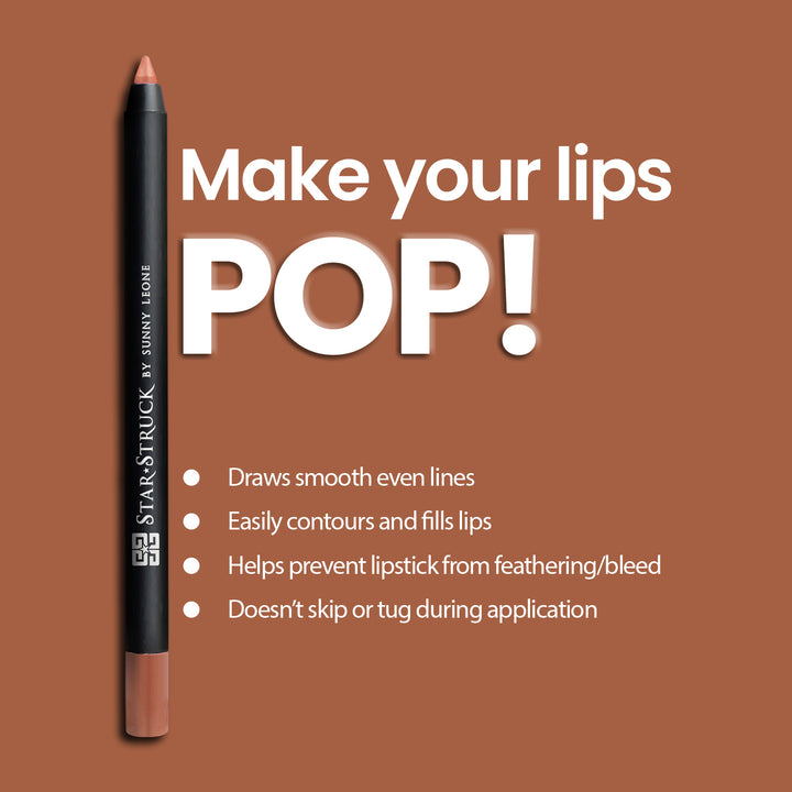 Toffee - Long Wear Lip Liner-Lip Liner-cruelty free cosmetics-Sunny Leone