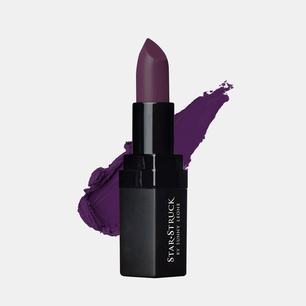 Wine - Luxe Matte Lipstick, Deep Purple | 4.2gms
